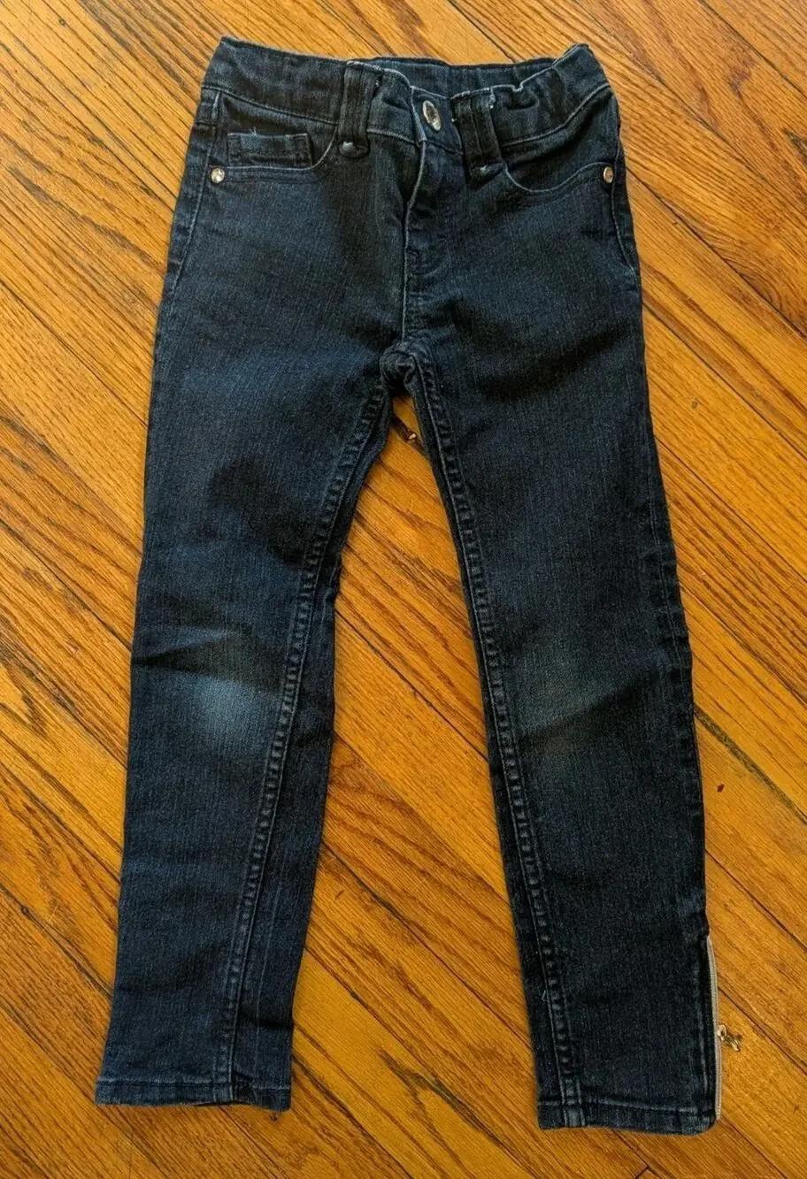 Gymboree Jeans Girls 6 Zip Ankles Adjustable Waist